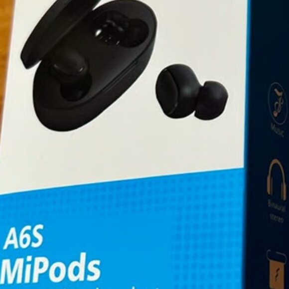 A6S Pro MiPods Black- Bluetooth True Wireless Earphones IOS - Android, NWB - Picture 3 of 3
